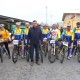 Mauricio Cabeza con el equipo Club Ciclista Platero