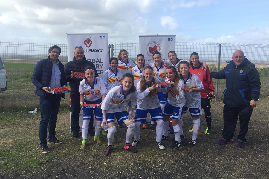 Las berries de Cuna de Platero están presentes en el Campeonato de España de Fútbol Femenino