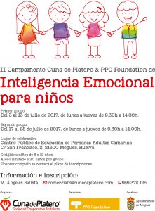 Cuna de Platero abre el plazo de inscripción para el II Campamento de Inteligencia Emocional para niños