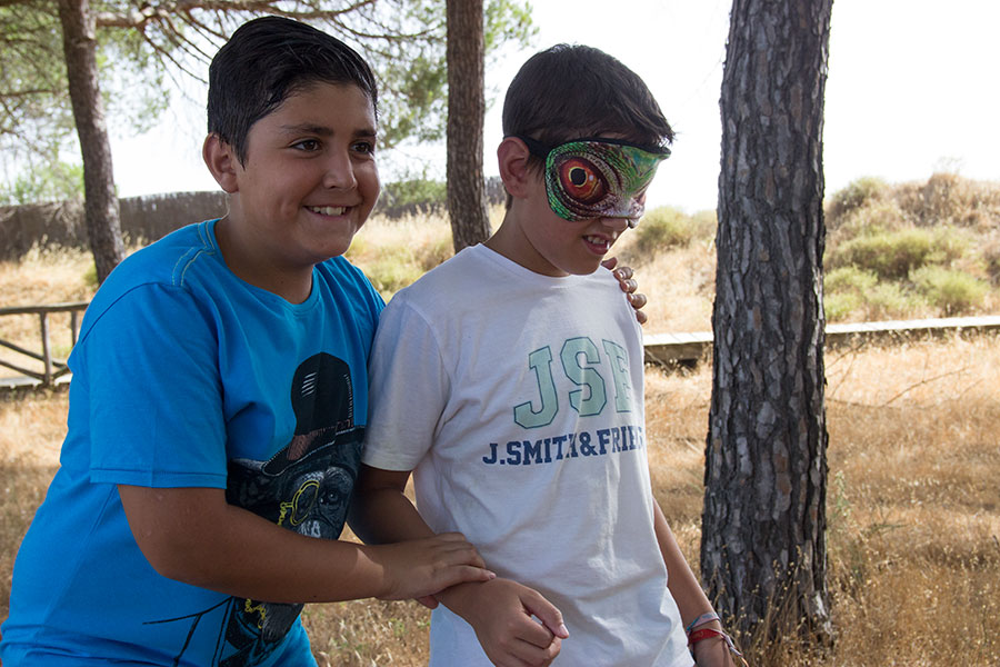 Cuna de Platero cierra el primer turno del Campamento enseñando habilidades sociales y una visita a Doñana