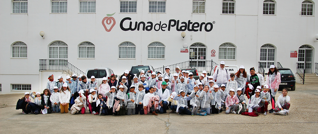 Cuna de Platero recibe la visita de los alumnos del colegio Virgen de Montemayor de Moguer