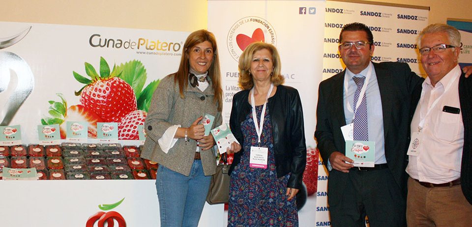 Frutos rojos de Cuna de Platero, en el 16º Congreso de la Sociedad Andaluza de Farmacéuticos de Hospitales y Centros Sociosanitarios