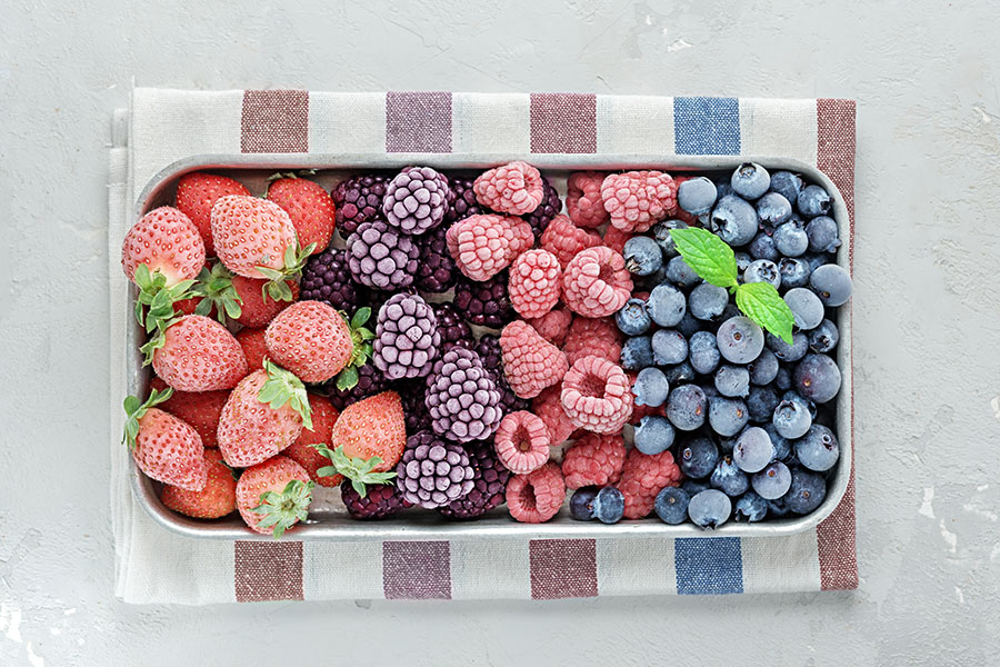 Congela tus frutos rojos para disfrutarlos durante más tiempo
